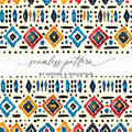 Colorful Geometric Seamless Pattern by Moore Mountain