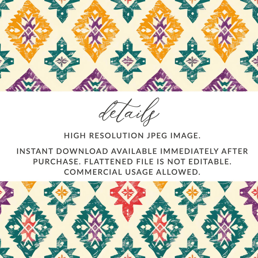 Vibrant Geometric Pattern JPEG High Resolution Design