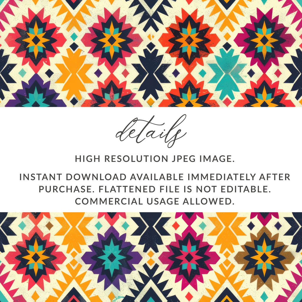 Colorful Geometric Pattern High Resolution JPEG Image