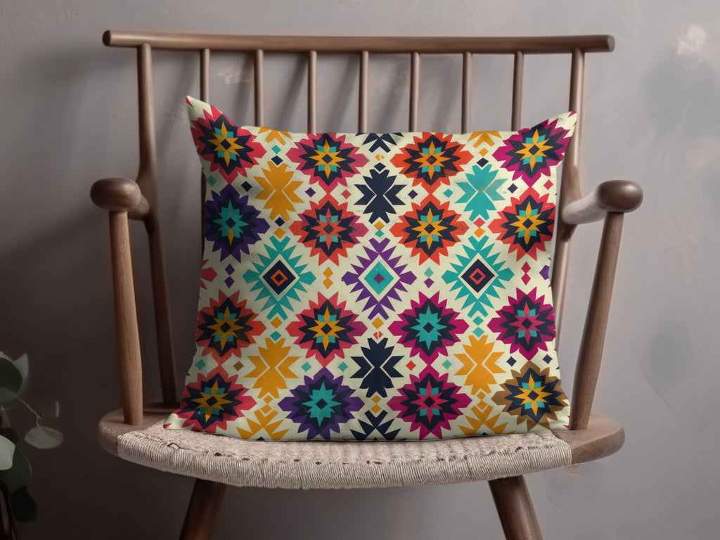 Colorful Geometric Pattern Decorative Pillow product