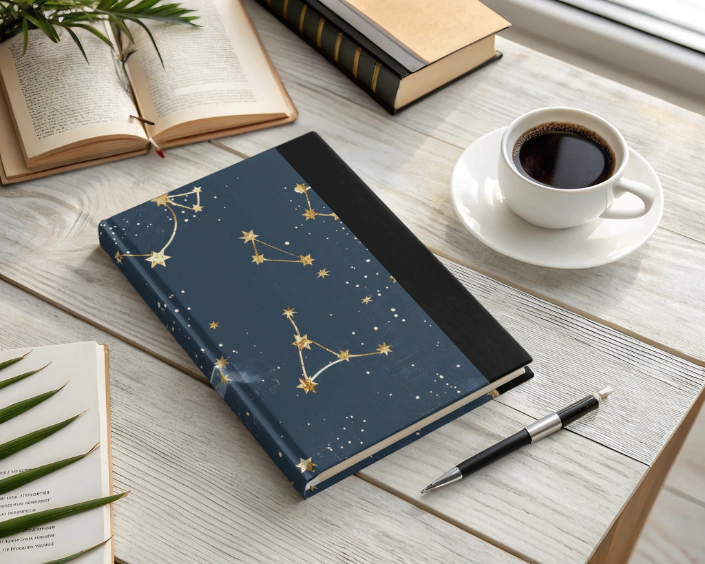 Gold Constellation Digital Paper, Navy Celestial Pattern, Stars Seamless Pattern, Galaxy Background Digital Product (133 characters) - Moore and Mountain