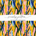 Vibrant Floral Seamless Pattern by Moore Mountain