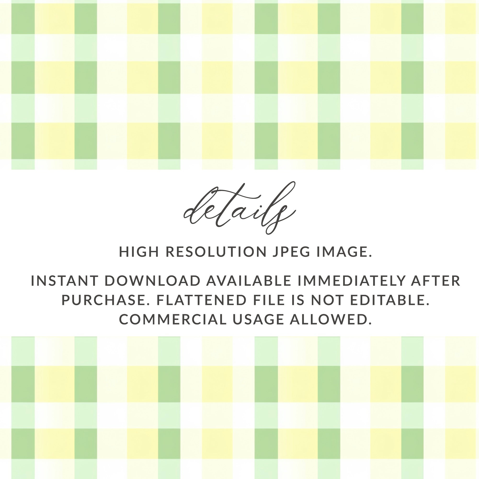 High Resolution JPEG Image Instant Download