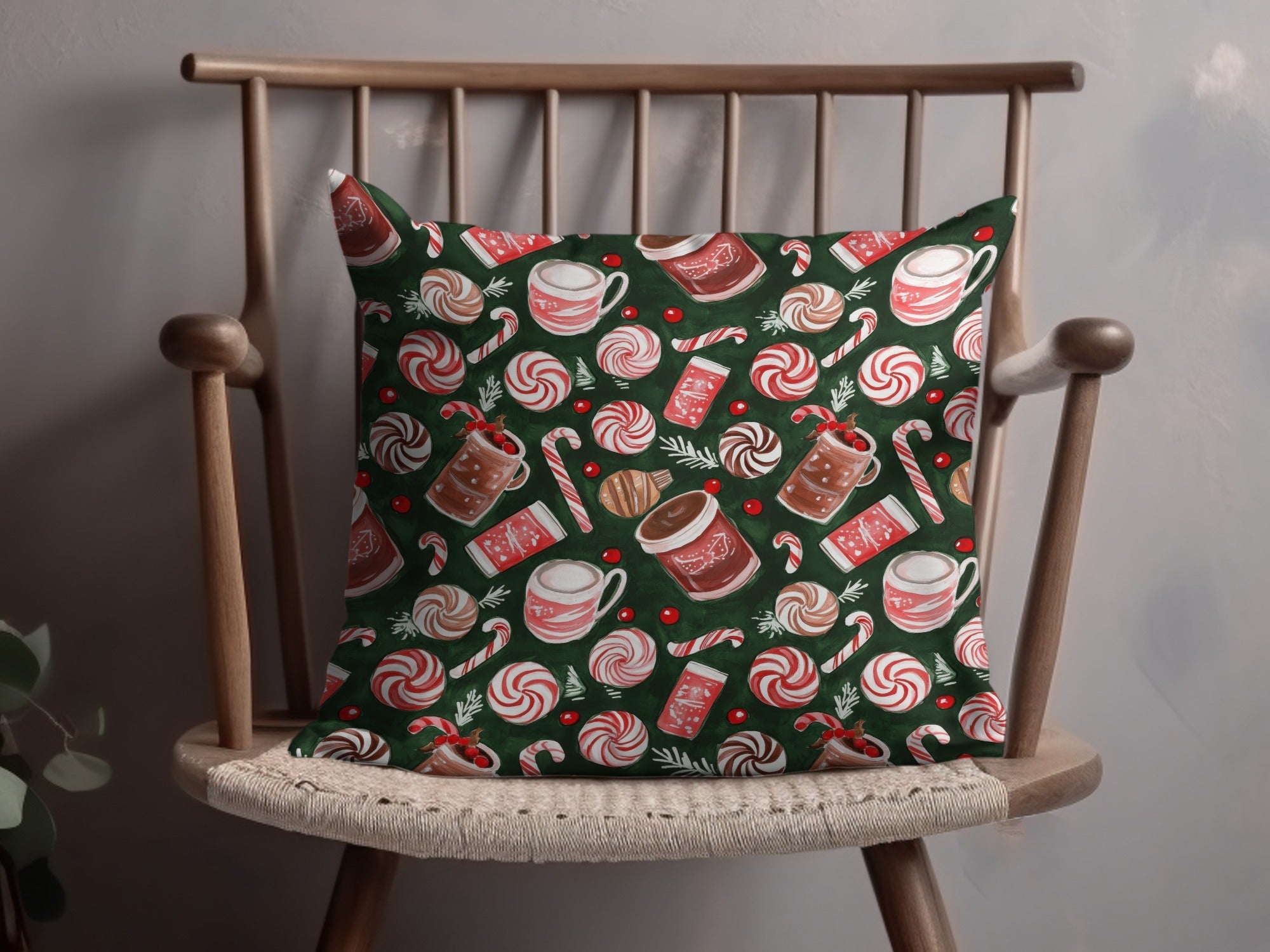 Holiday Treats Pattern Featuring Festive Sweets Digital - Moore and Mountain