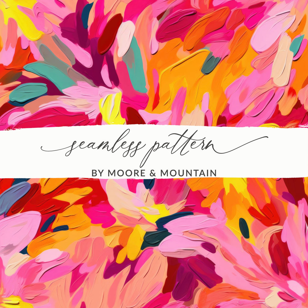 Vibrant Abstract Seamless Pattern For Creative Projects