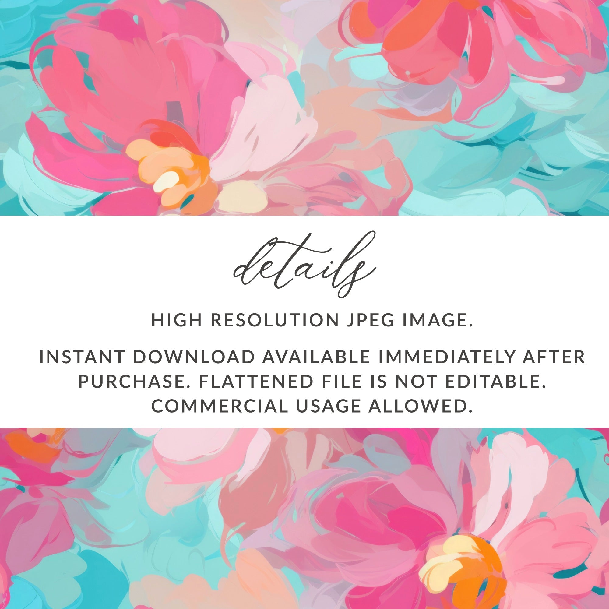 High Resolution JPEG Image Instant Download for Purchase