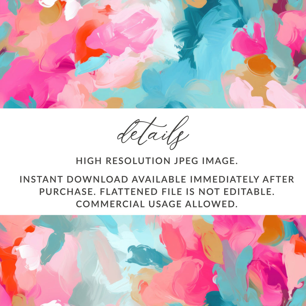 High Resolution Abstract Painting Digital Download