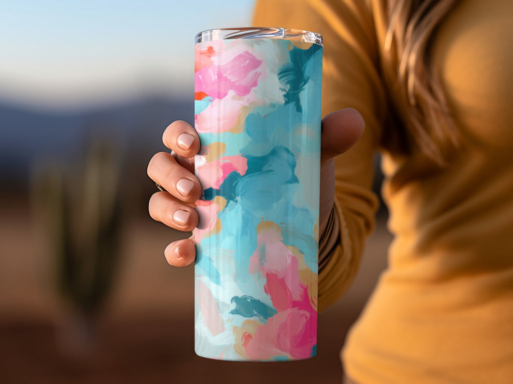 Colorful Abstract Handheld Cup Perfect Gift Idea