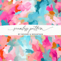 Vibrant Abstract Seamless Pattern by Moore and Mountain