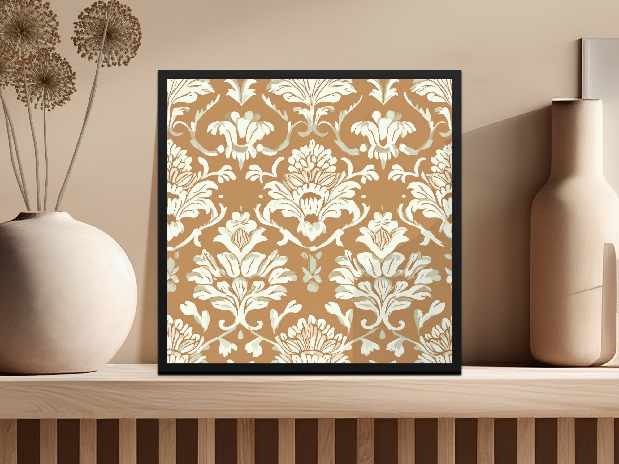 Intricate Floral Design Seamless Indian Pattern Digital - Moore and Mountain
