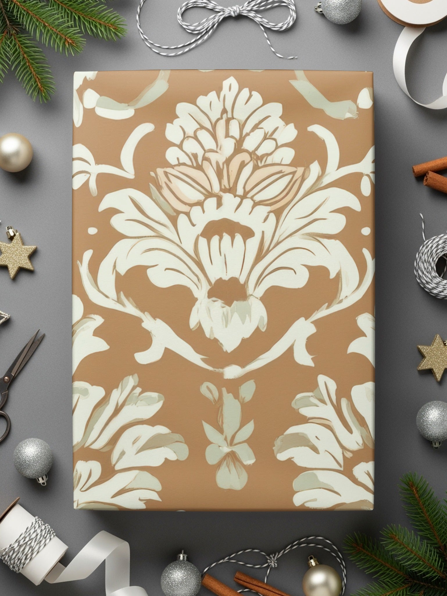 Intricate Floral Design Seamless Indian Pattern Digital - Moore and Mountain