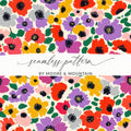 Colorful Floral Seamless Pattern Product from Moore & Mountain