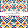 Colorful Geometric Pattern by Moore & Mountain Design