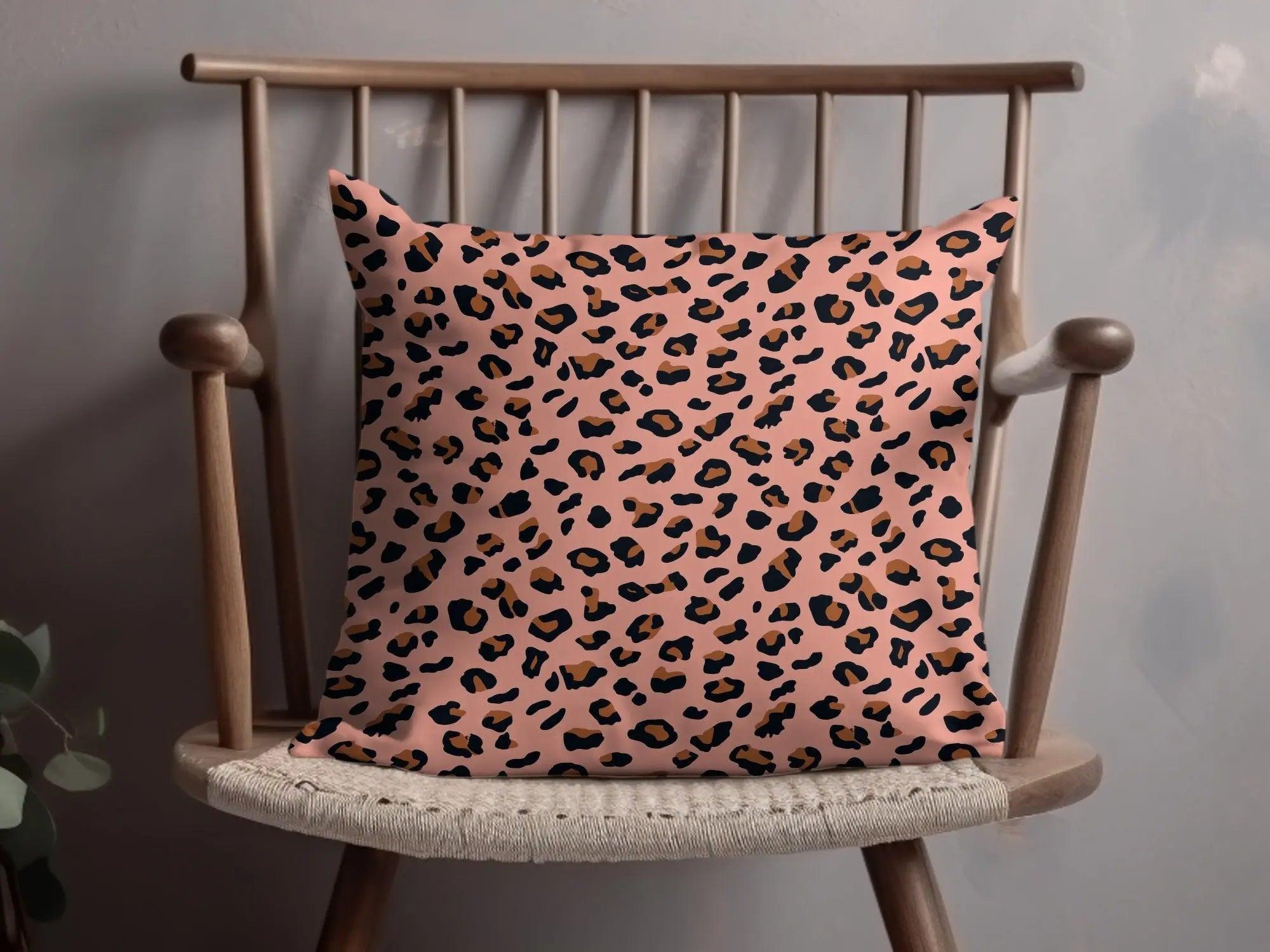 Leopard Print Digital Pattern, Pink Animal Print Paper, Seamless JPEG for Crafts, Fabric, Wallpaper, Digital Download - Moore and Mountain