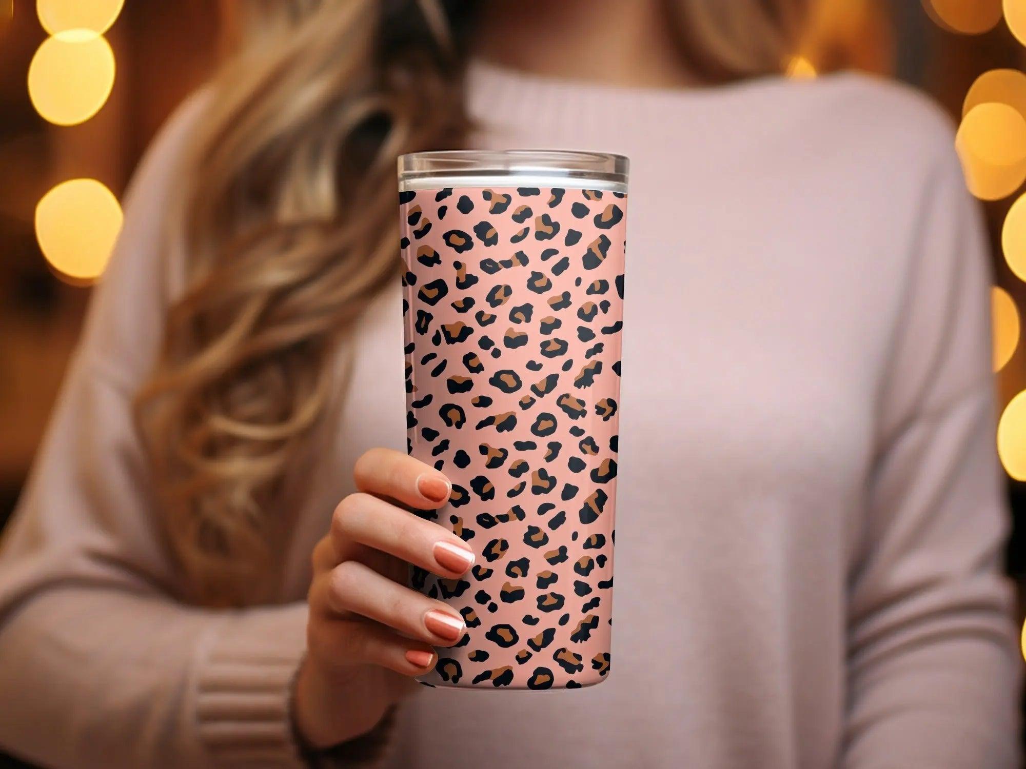Leopard Print Digital Pattern, Pink Animal Print Paper, Seamless JPEG for Crafts, Fabric, Wallpaper, Digital Download - Moore and Mountain