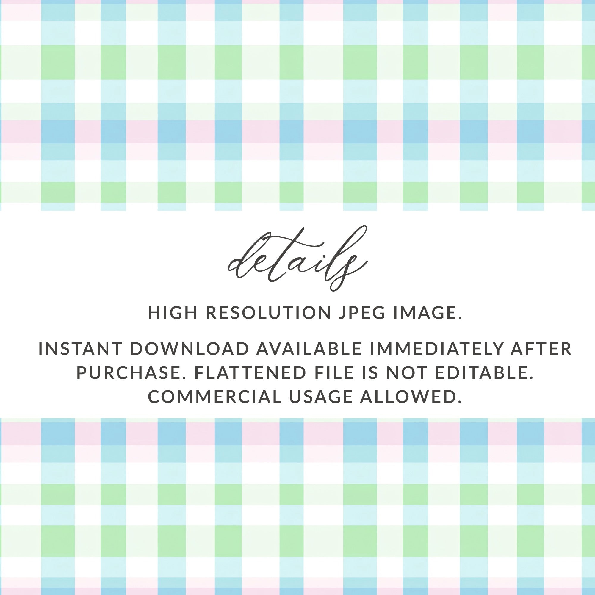 High Resolution JPEG Image Instant Download Product