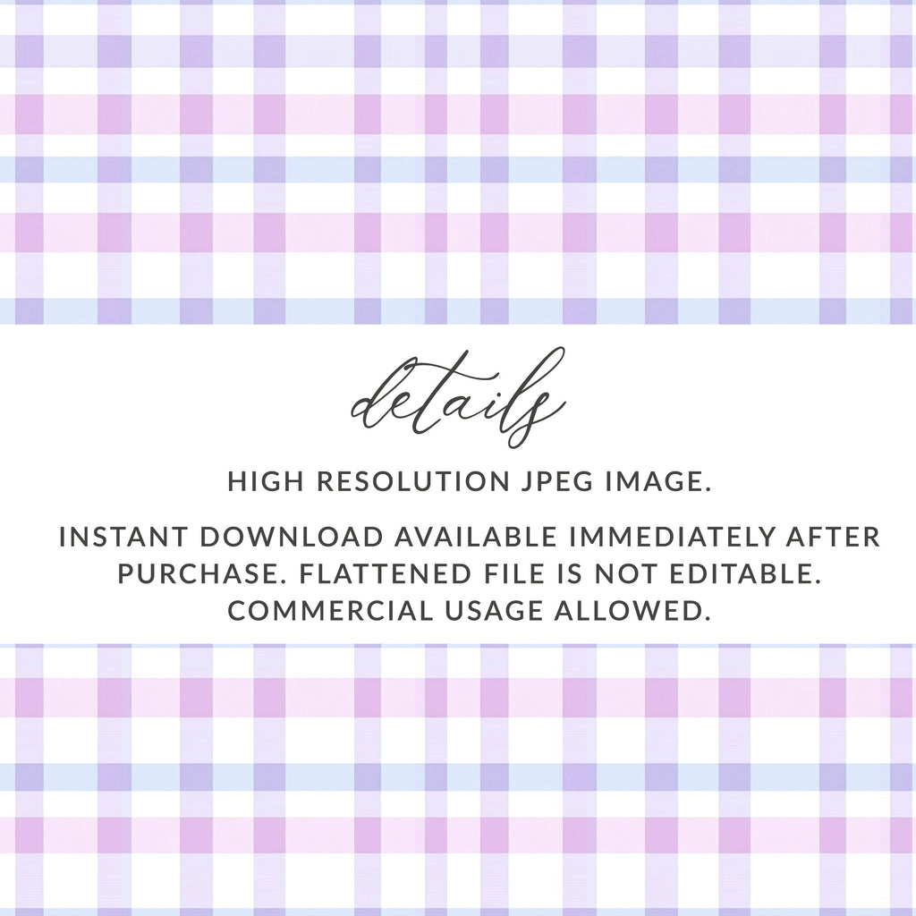 High Resolution Pastel Plaid JPEG Instant Download