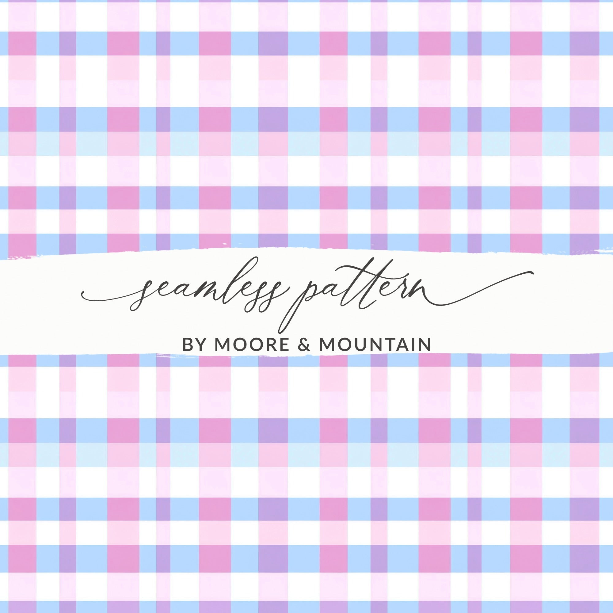 Moore & Mountain Seamless Pattern Design