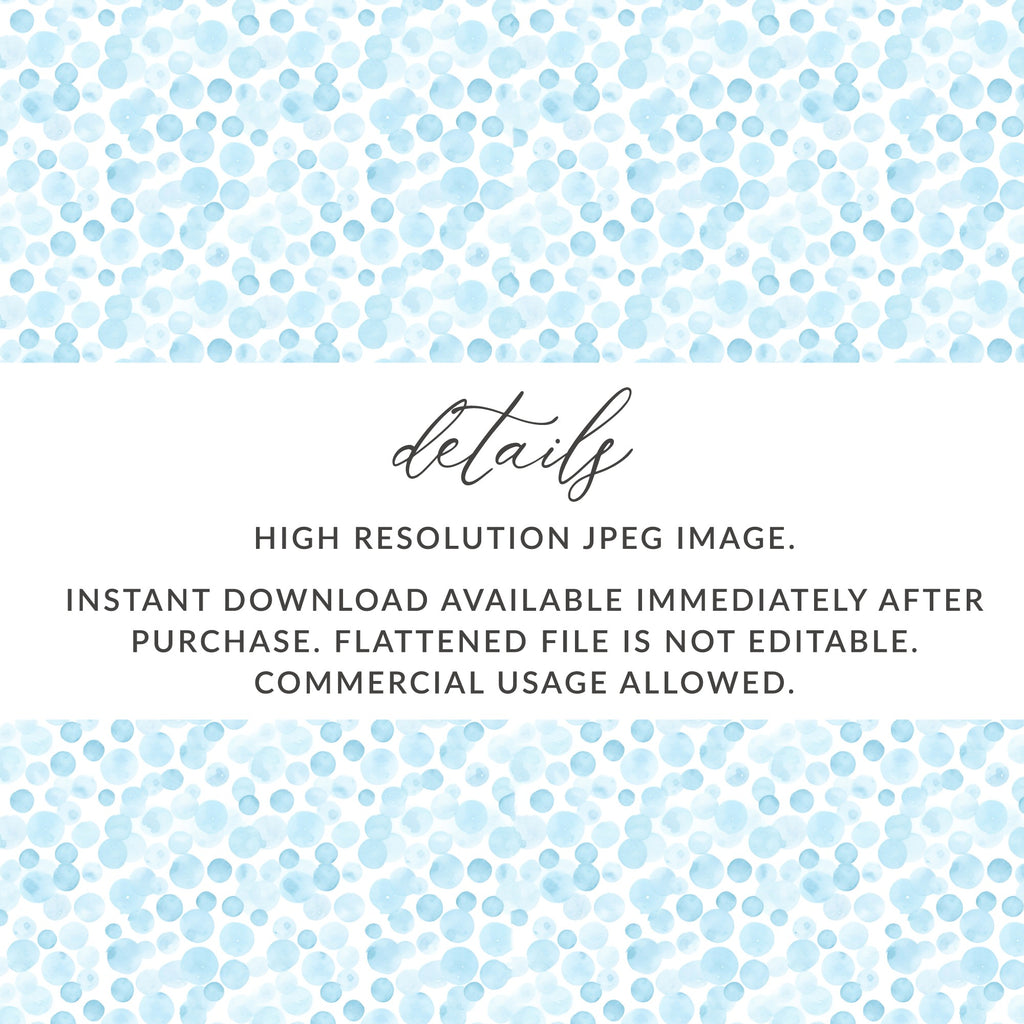 High Resolution Instant Download Blue Dotted Pattern