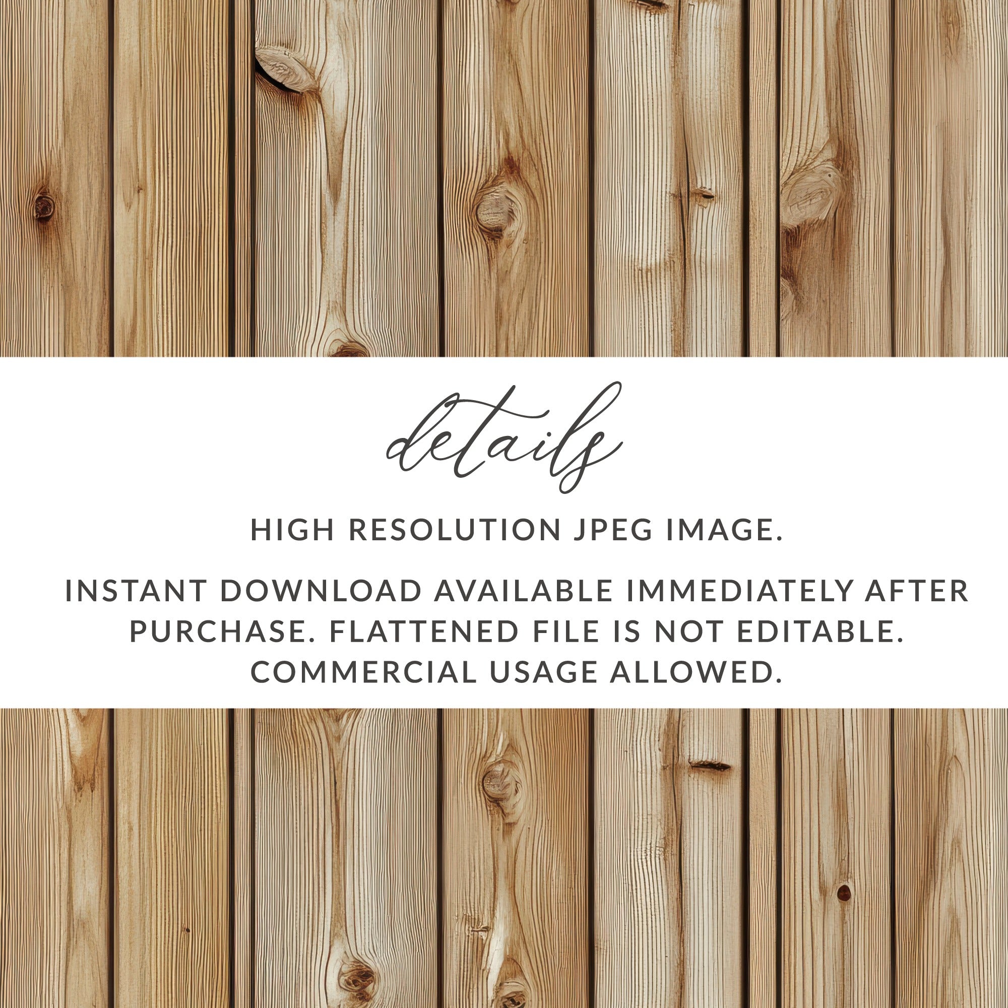High Resolution JPEG Image Instant Download Product