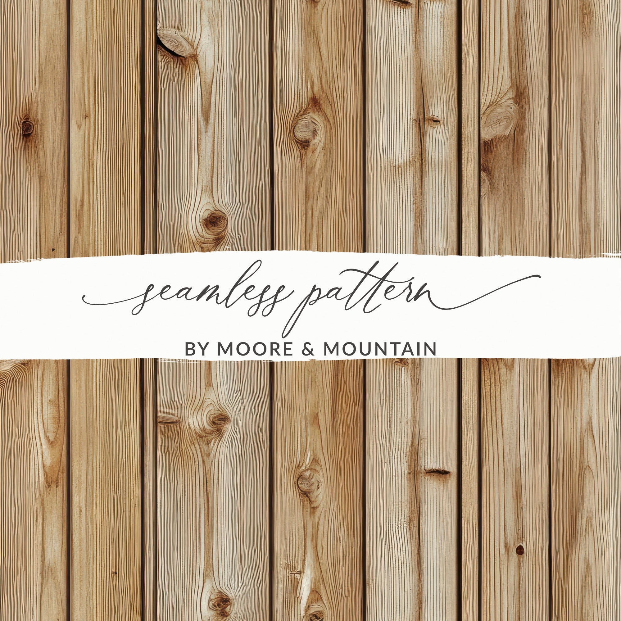 Seamless Pattern by Moore & Mountain Wood Design