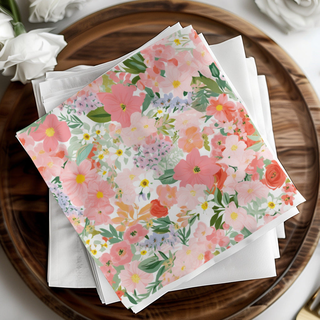 Ditsy Floral Seamless Pattern Colorful Flower Design, Fabric Print, Scrapbook Paper, Digital DownloadFloral Seamless Pattern, Pink Flower Digital Paper, Flower Pattern Design, Digital Scrapbook Paper, Flower JPEG Files, Pink Floral Image - Moore and Mountain