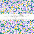 Seamless Floral Pattern by Moore & Mountain
