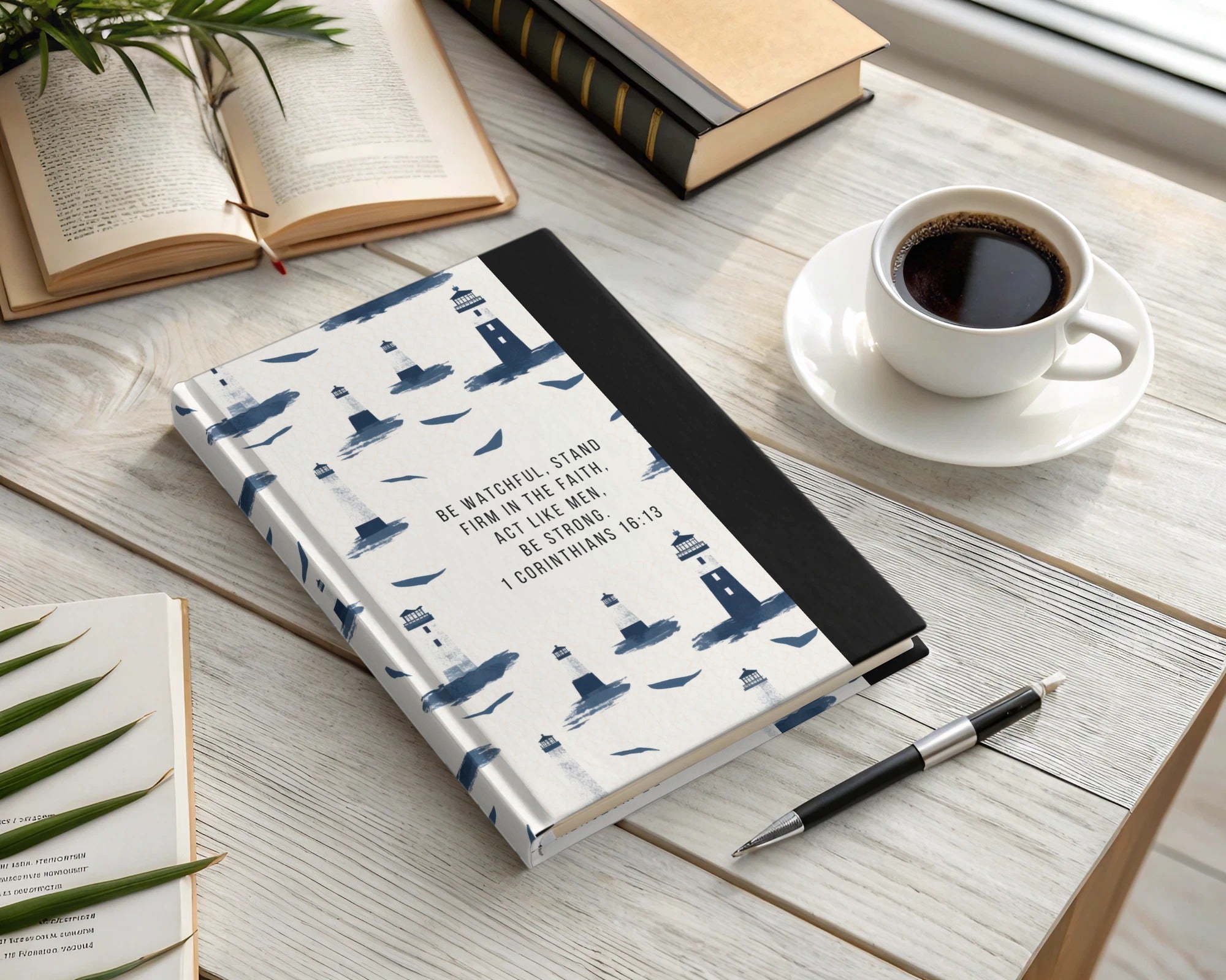 Be Watchful Stand Firm in the Faith Notebook