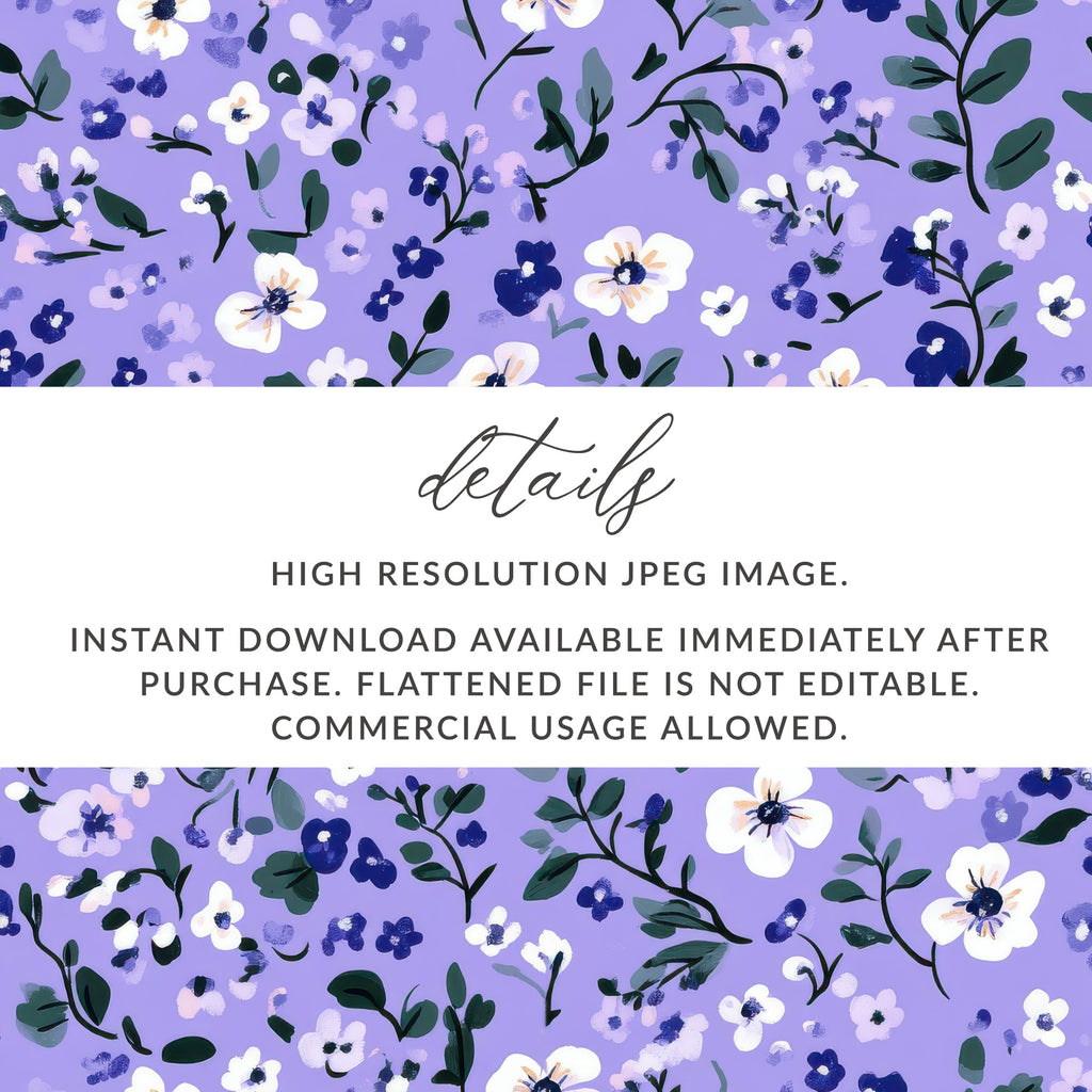 High Resolution Floral JPEG Image Instant Download