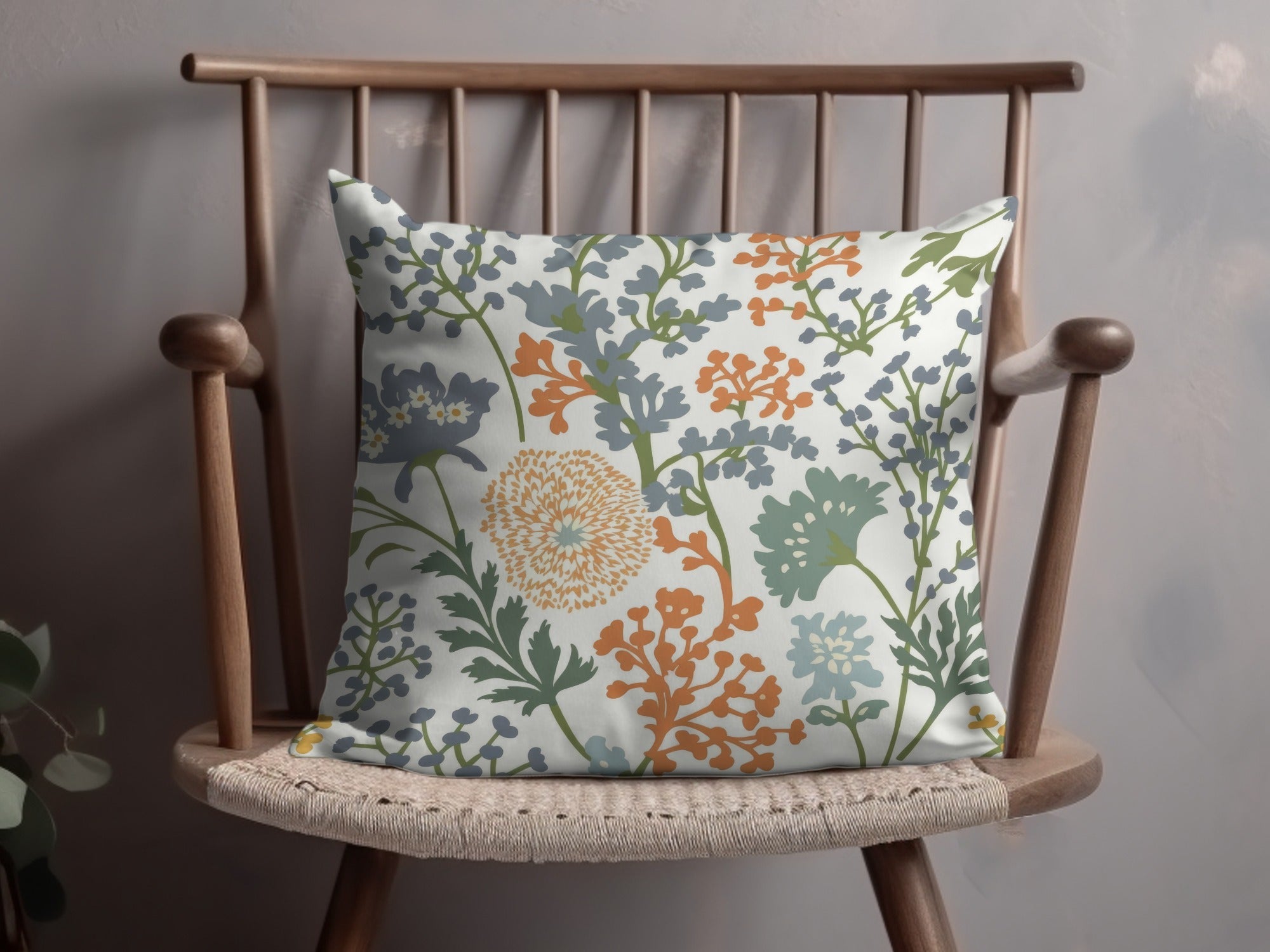 Matisse Seamless Floral Pattern Pastel Abstract Organic Leaves - Moore and Mountain