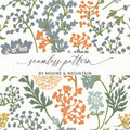 Matisse Seamless Floral Pattern Pastel Abstract Organic Leaves - Moore and Mountain