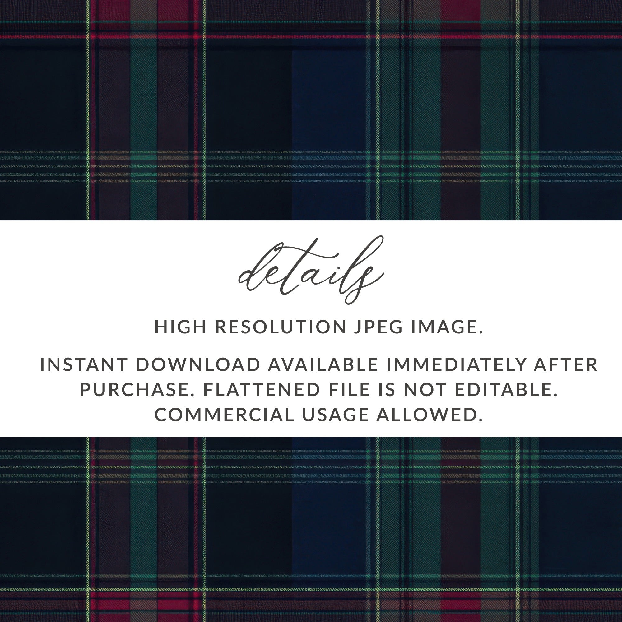 Men's Dark Moody and Stylish Scottish Tartan Background - Moore and Mountain