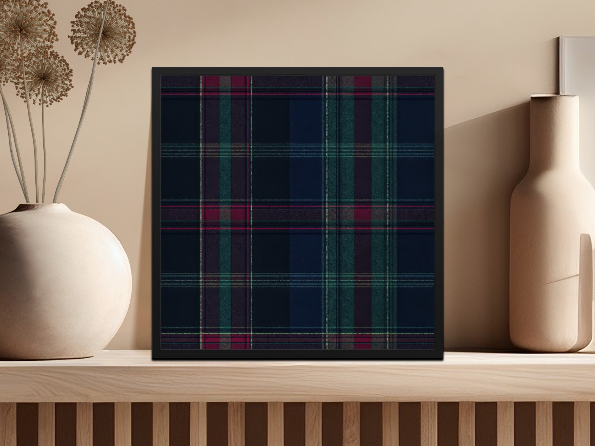 Men's Dark Moody and Stylish Scottish Tartan Background - Moore and Mountain