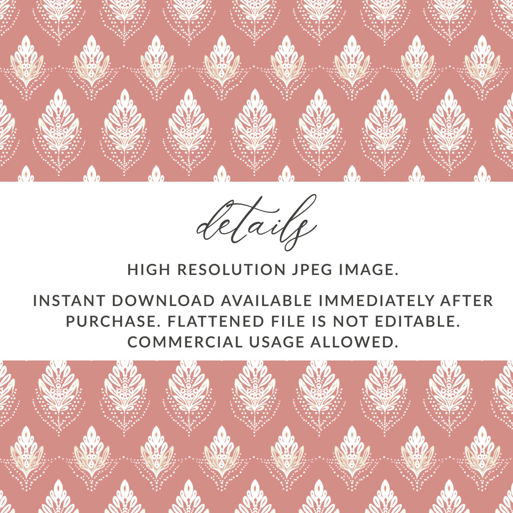 High Resolution Patterned Instant Download JPEG Image