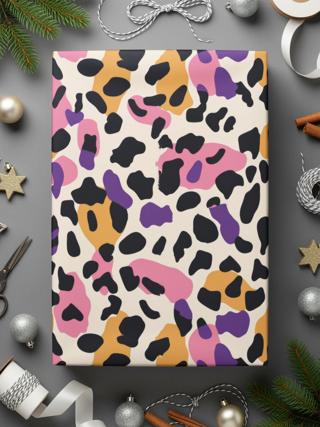 Colorful Abstract Animal Pattern Gift Wrap Paper Product