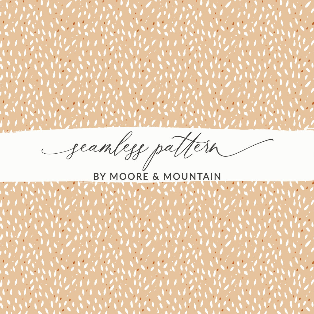 Beige and White Speckled Seamless Pattern for Creative Projects