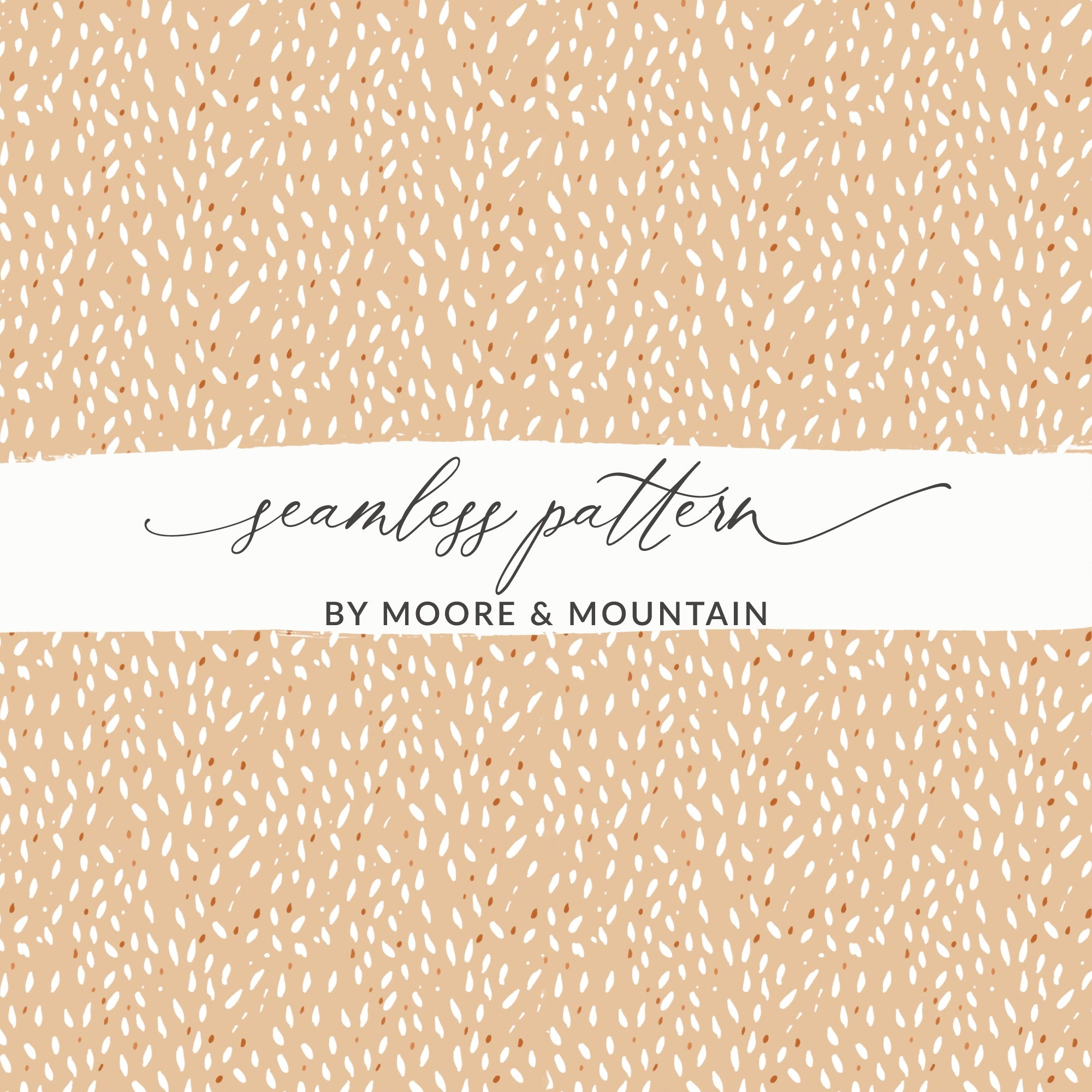 Beige and White Speckled Seamless Pattern for Creative Projects