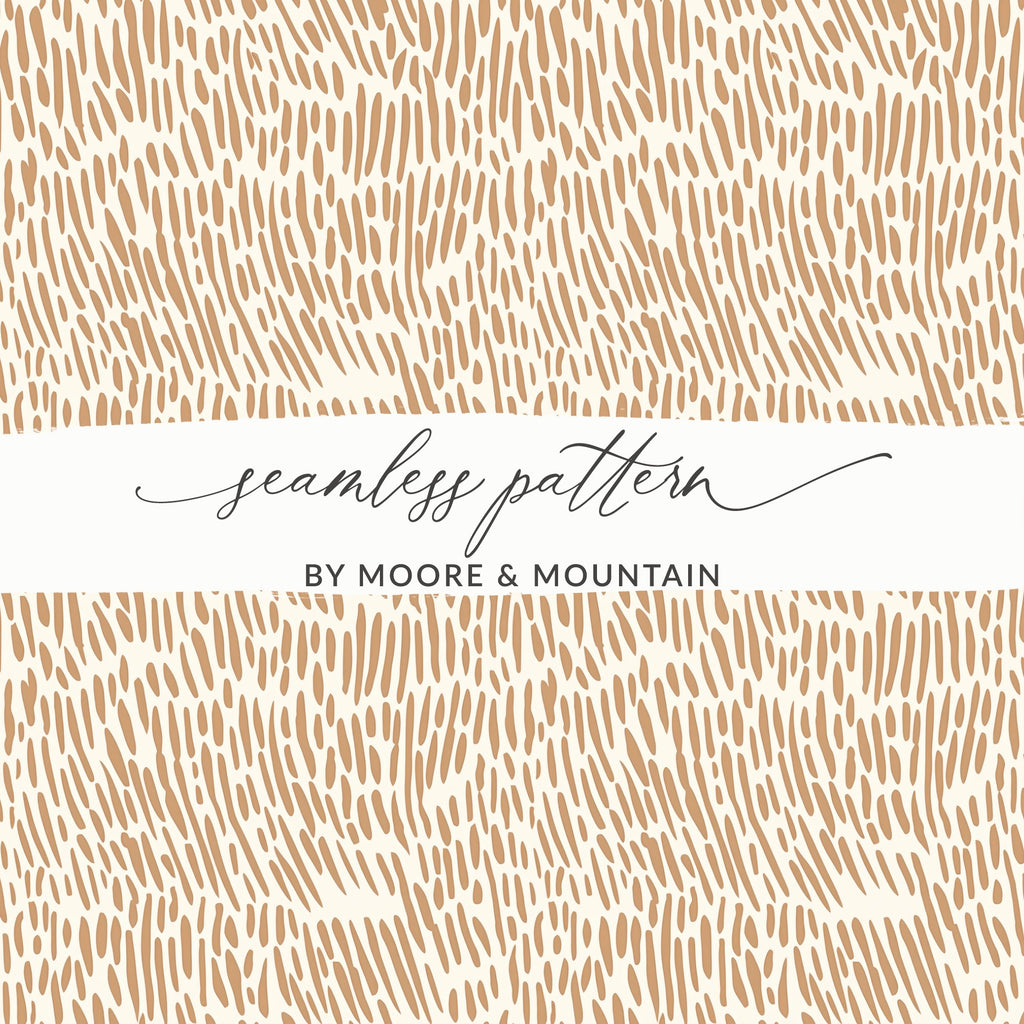 Moore and Mountain Seamless Pattern Design for Crafts