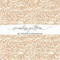 Moore and Mountain Seamless Pattern Design for Crafts