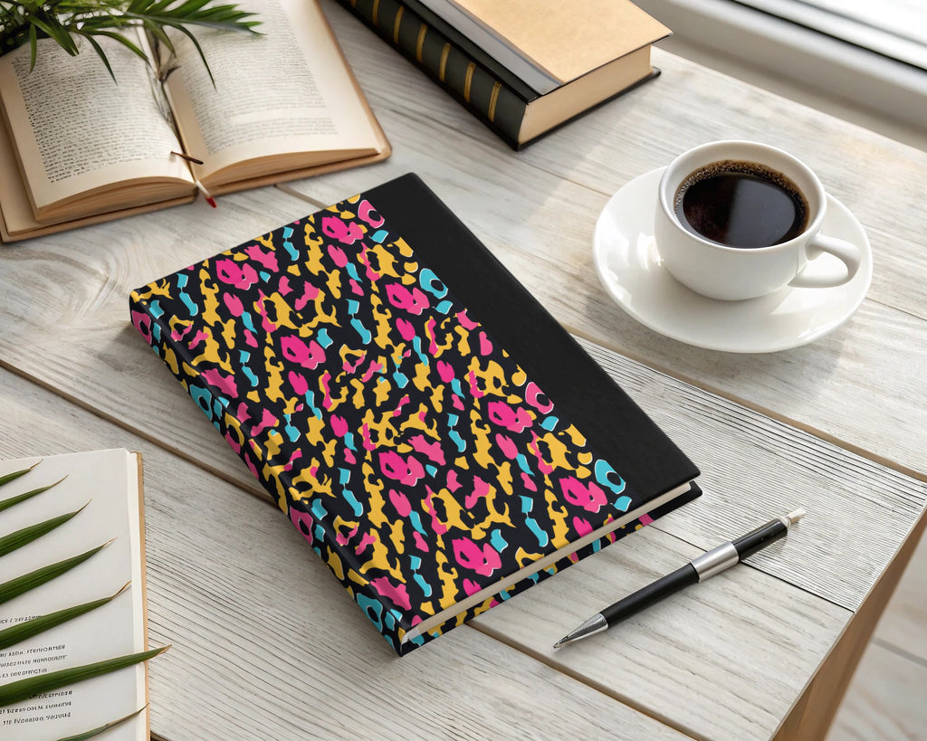 Vibrant Leopard Print Notebook for Creative Inspiration