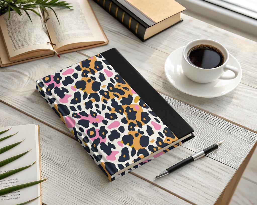 Vibrant Animal Print Hardcover Journal Notebook