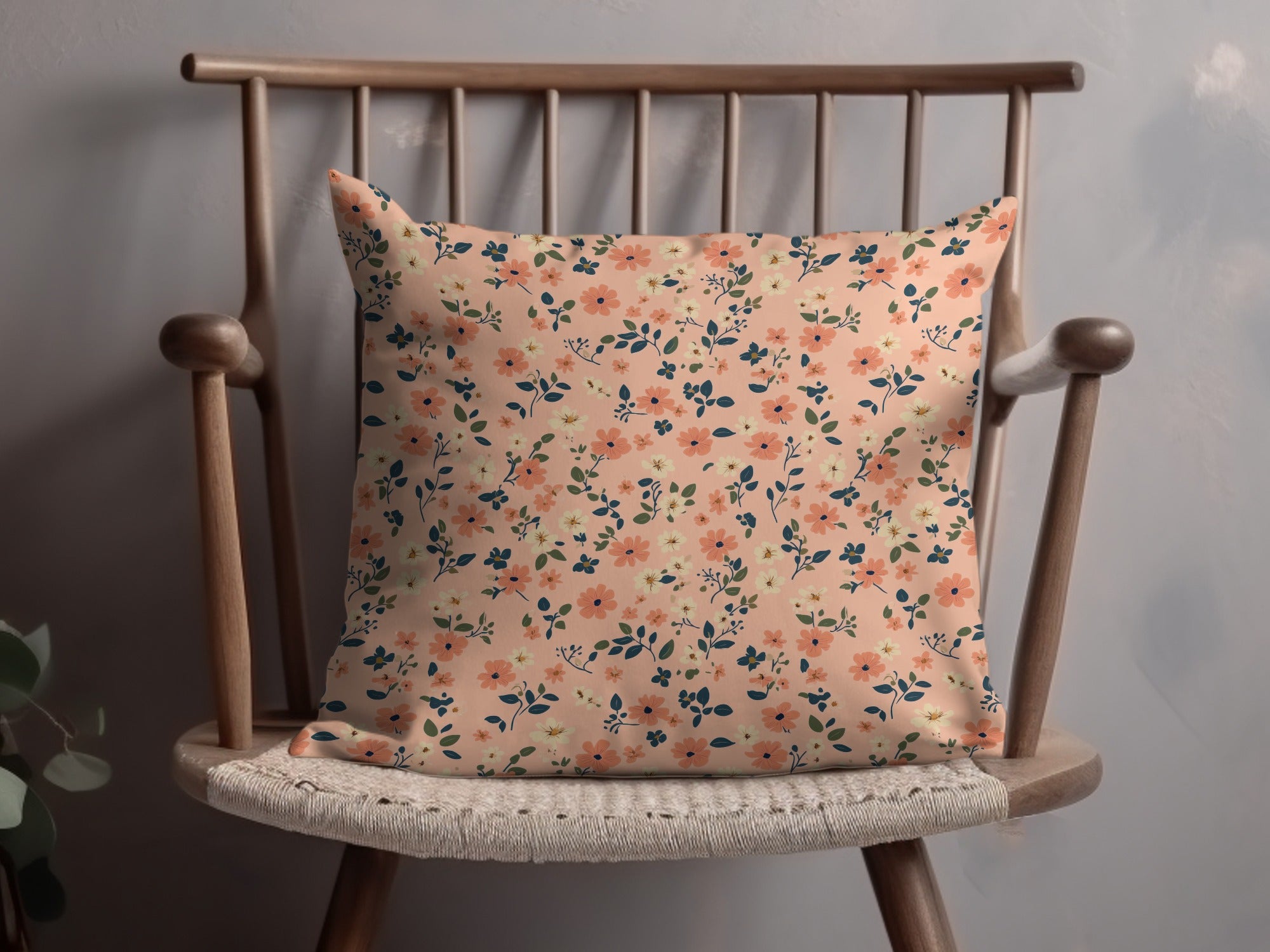 Modern Ditsy Flower Pattern Floral Background Digital - Moore and Mountain
