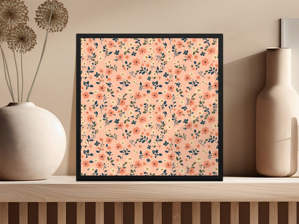 Modern Ditsy Flower Pattern Floral Background Digital - Moore and Mountain