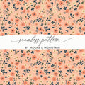 Modern Ditsy Flower Pattern Floral Background Digital - Moore and Mountain