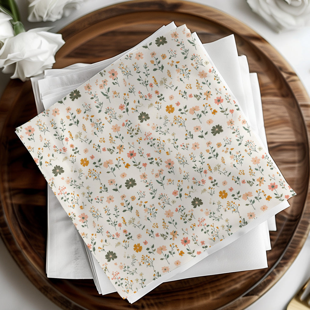 Modern Ditsy Flower Pattern Vector File for Your Projects - Moore and Mountain
