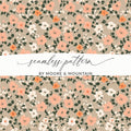 Modern Ditsy Flower Pattern with Floral Design Digital - Moore and Mountain