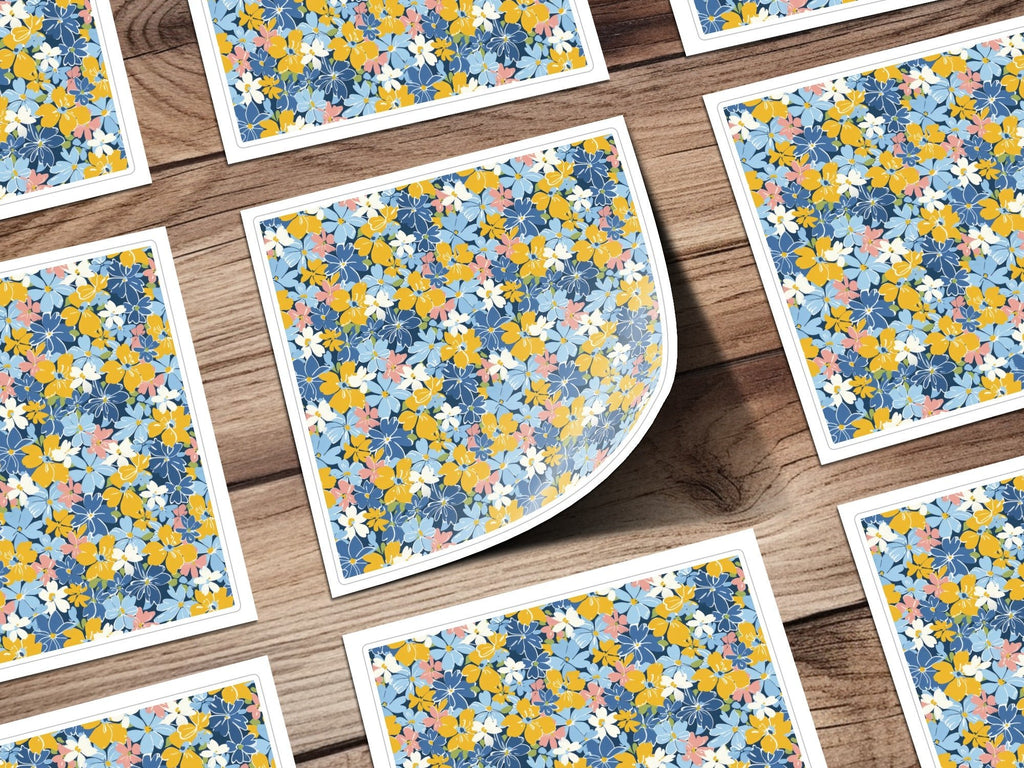 Modern Tiny Ditsy Flowers Seamless Pattern - Moore and Mountain