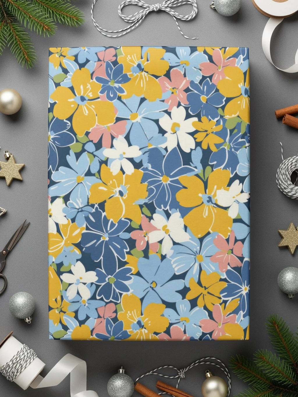 Modern Tiny Ditsy Flowers Seamless Pattern - Moore and Mountain