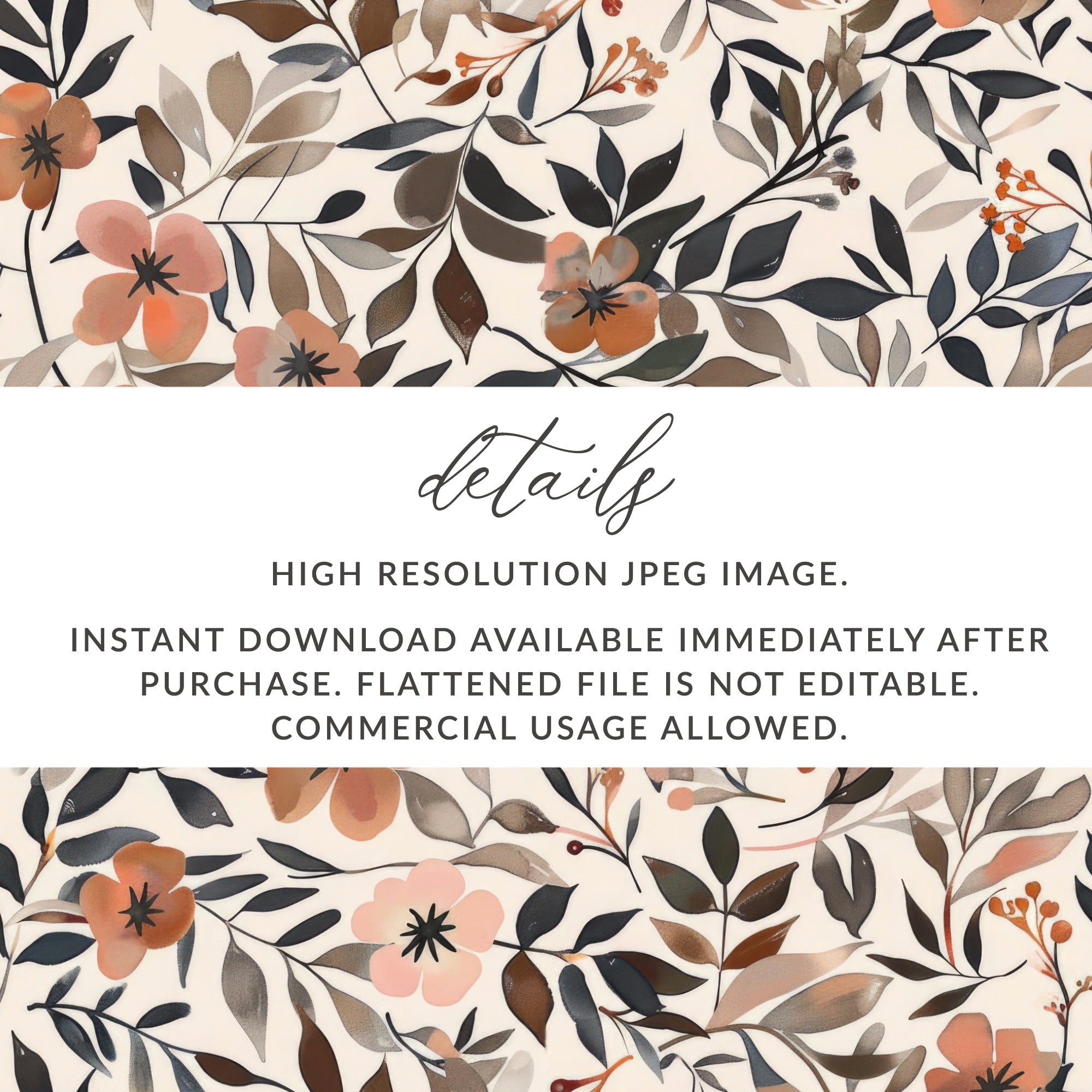 High Resolution JPEG Image Instant Download File
