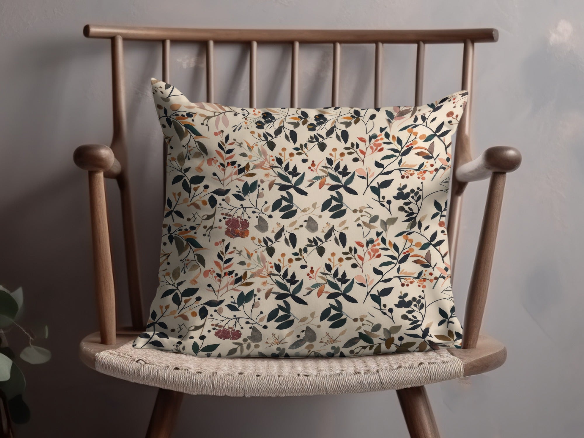 Floral Botanical Pattern Cushion Cover Home Decor